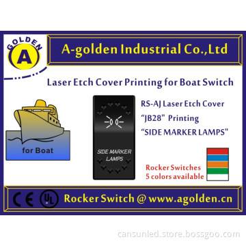 NEW HOT cover! Carling Style 12V/ 24V LED Rocker Switch T85 15A Waterproof Cover "L" type new ROCK LIGHTS